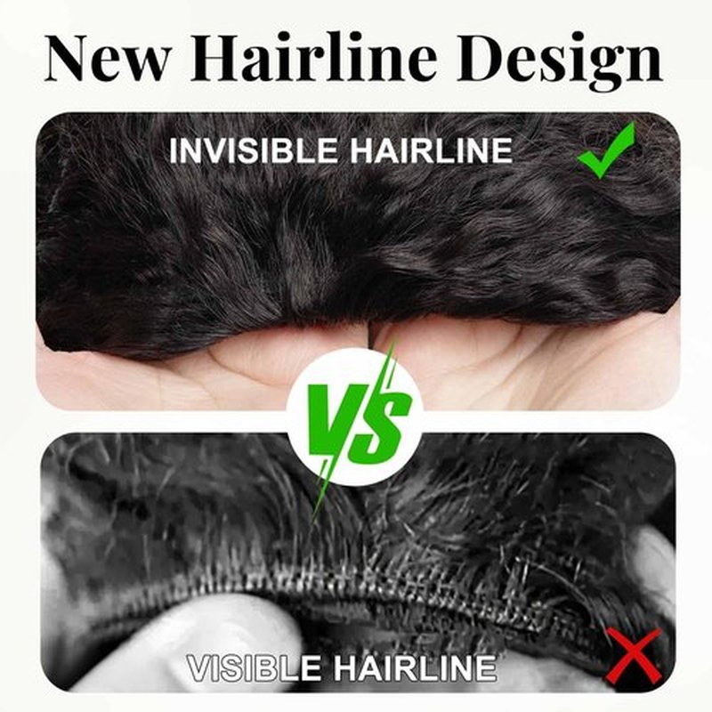 KISS HAIR Kinky Curly Half Wig Human Hair | 200% Density 3 In 1 Seamless Flip Over Kinky Half Wig Curly Human Hair Wear and Go Glueless Half Wigs for Women Drawstring Headband Wig Human Hair 20 Inch
