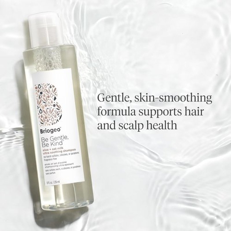 Briogeo Be Gentle, Be Kind Aloe + Oat Milk Shampoo & Conditioner Bundle - Hypoallergenic, Vegan | 2 x 8 fl oz