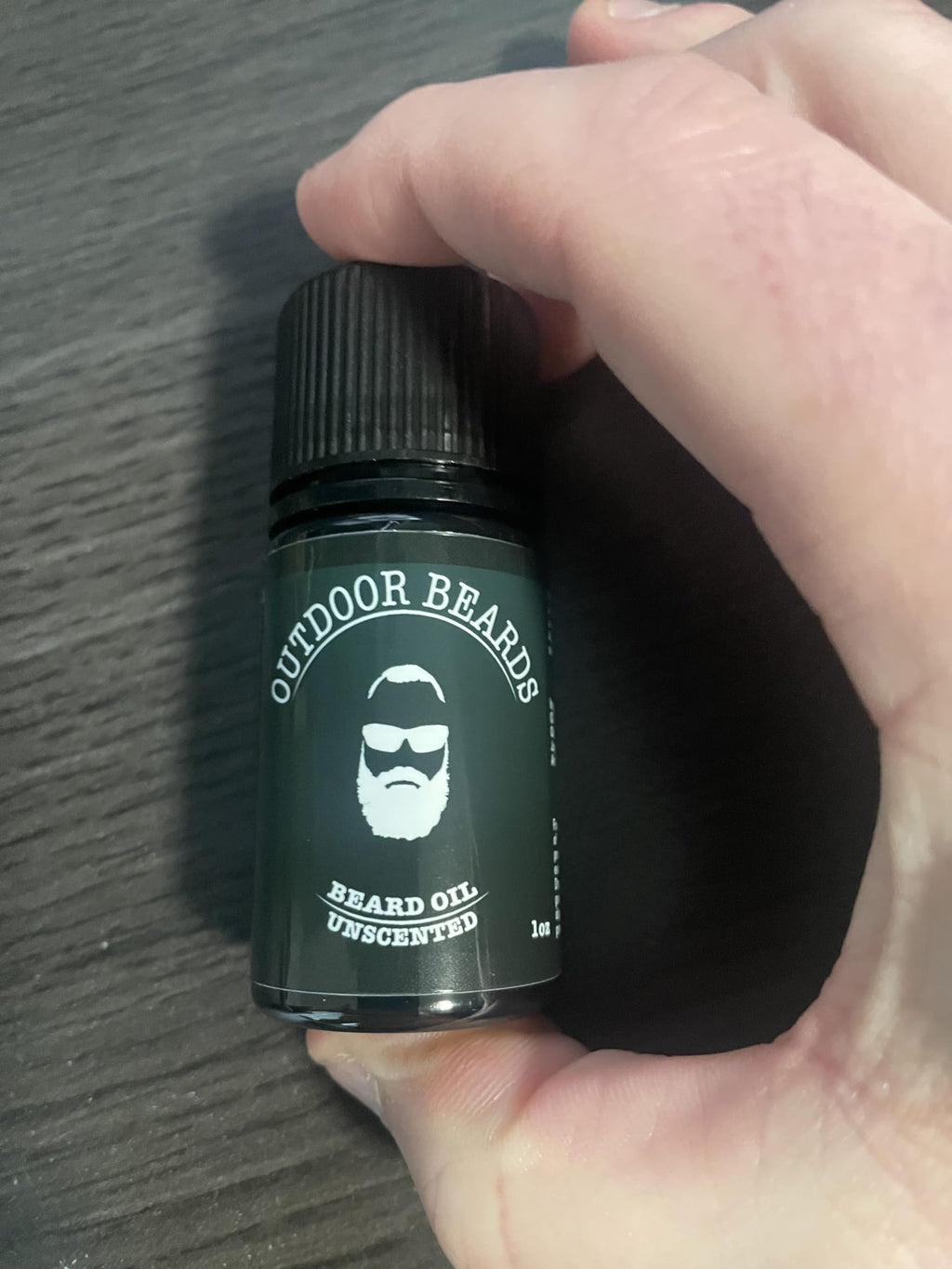Outdoor Beards 1 oz Beard Oil | Infused Beard Oil to Support Beard Softness & Beard Growth | Naturally Scented Oil for Beard Care | Daily Use Beard Oil (Unscented)