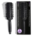 ERGO Ceramic Ionic Round Brush - Salon Quality Blowout Tool for Volumizing Hair - 2" Size