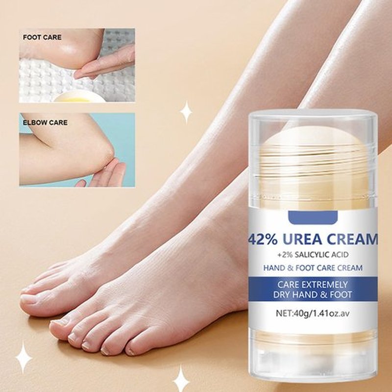 42% Urea plus 2% Salicylic Acid Foot Cream, Foot Balm for Dry Cracked Feet Knees Elbows Hands Hydrate & Nourish Foot Care for Softens Skin Exfoliates Dead Skin Smoothing Skin Women and Men 1.41oz