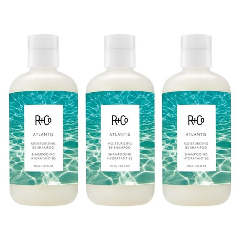 R+Co ATLANTIS Moisturizing B5 Shampoo - Hydrating & Strengthening Formula for All Hair Types