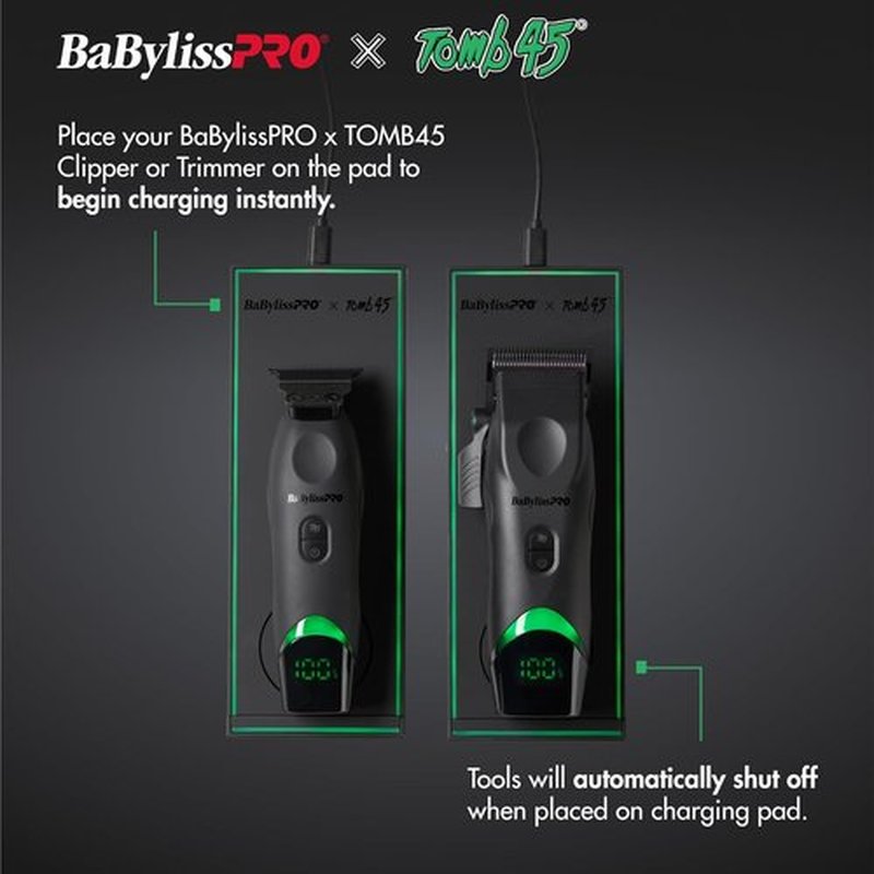 BaBylissPRO Wireless Charging Pad - Fast & Efficient Charging for All Devices | Sleek Design