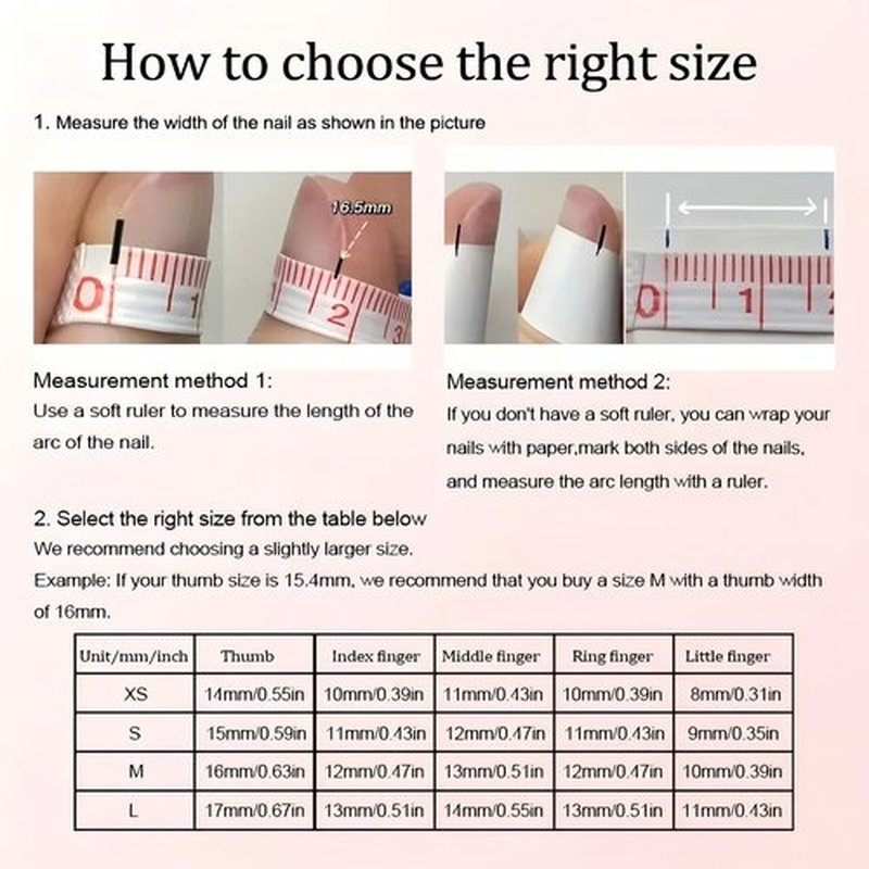 Handmade 3D Design Press On Nails Medium Almond, MZCMSL Acrylic False Nail Tips (S)