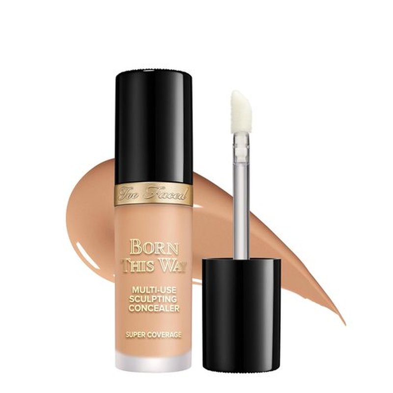 Too Faced Born This Way Super Coverage Concealer - Full Coverage, Oil-Free, Long-Lasting | Infused with Hyaluronic Acid & Coconut Water