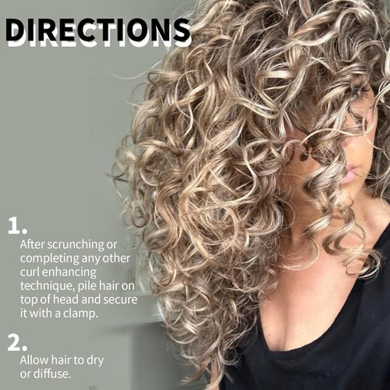 Skiennix Hair Volume Clips - Root Lifter for Curly Hair & Thick Hair | Claw Clips for Extra Bounce