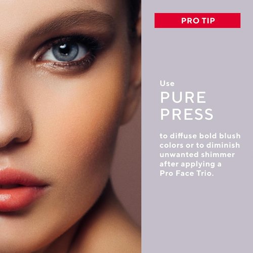 MIRABELLA Pure Press Foundation - HD-Finish Mineral Powder Compact with Jojoba | Age-Defying Makeup, Fair I