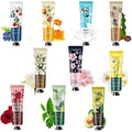 WENJLYJ 10 PCS Natural Plant Fragrance Hand Cream,Moisturizing Hand Lotion for Dry Cracked Hands Mini Travel Hand Lotion Hand Care Cream Gift Sets for Women