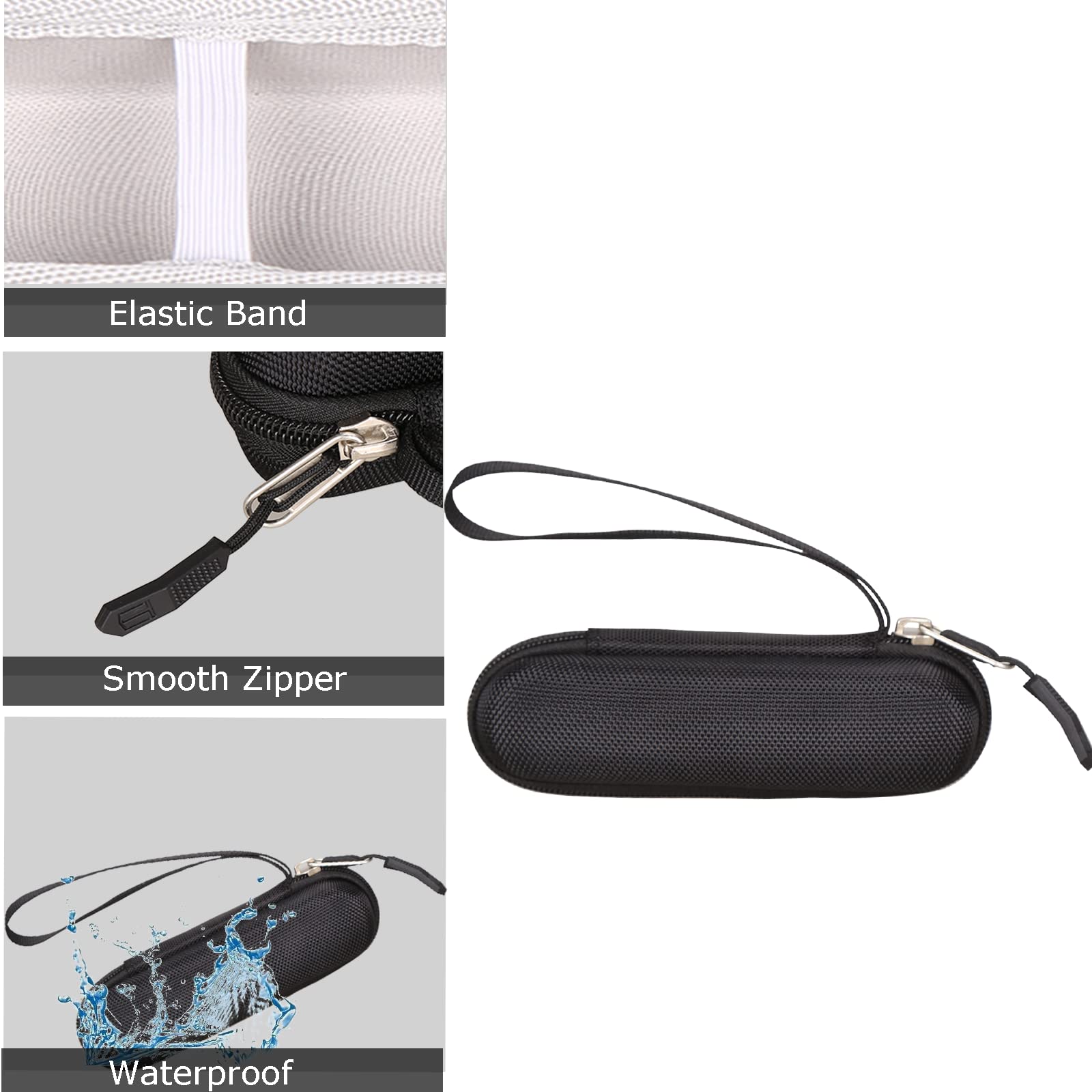 Tourmate Hard Storage Case for ZORAMI Ear and Nose Hair Trimmer Clipper (Case Only)