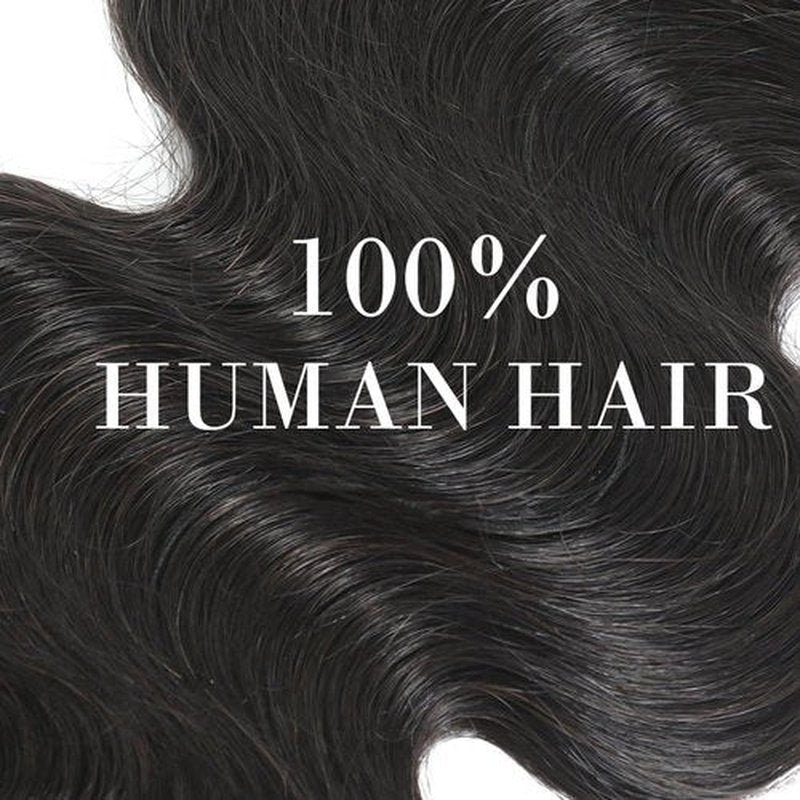 AIWET Body Wave Clip in Hair Extensions Real Human Hair, 8Pcs 120g Wavy Human Hair Clip in Extensions for Women 12A Brazilian Virgin Wavy Human Hair Extensions Clip ins Natural Black (#1B,16 Inch)