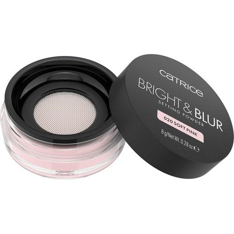 Catrice Bright & Blur Loose Setting Powder - Fragrance-Free, Lightweight Formula | Vegan & Cruelty-Free (020 | Soft Pink)
