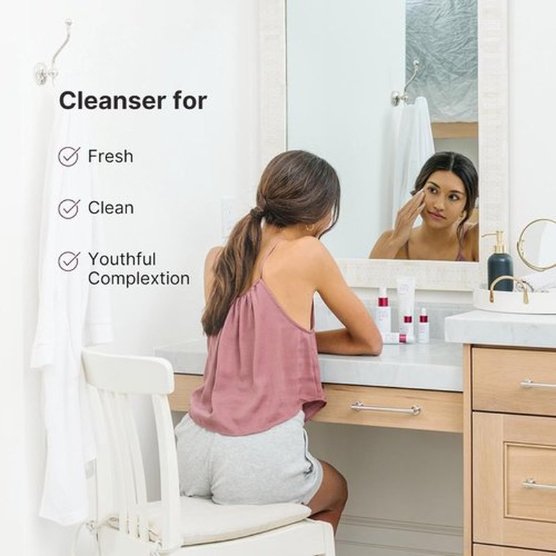 Nu Skin 180°® Face Wash - Hydrating Vitamin C Cleanser with Antioxidants | 4.2 fl. oz. | 2 Pack for Radiant Skin