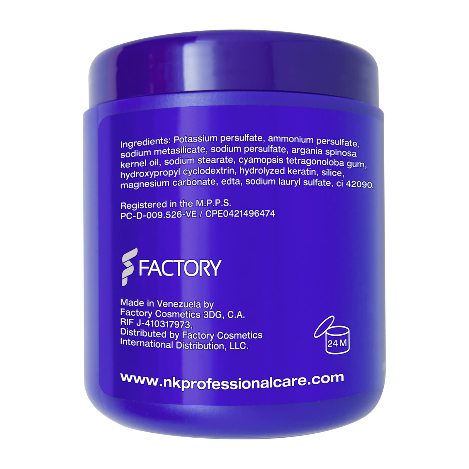 NK Professional Care DiColor Blonde | bleaching powder | lightener for hair | Lightens +8 shades without damaging the hair strand. (500 g)