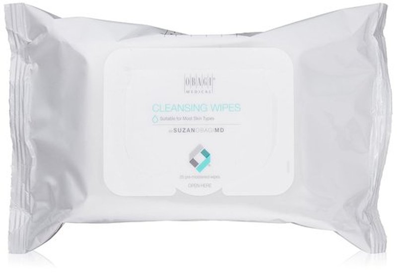 Obagi Medical Cleansing & Makeup Removing Wipes - Convenient On-the-Go, 25 Count