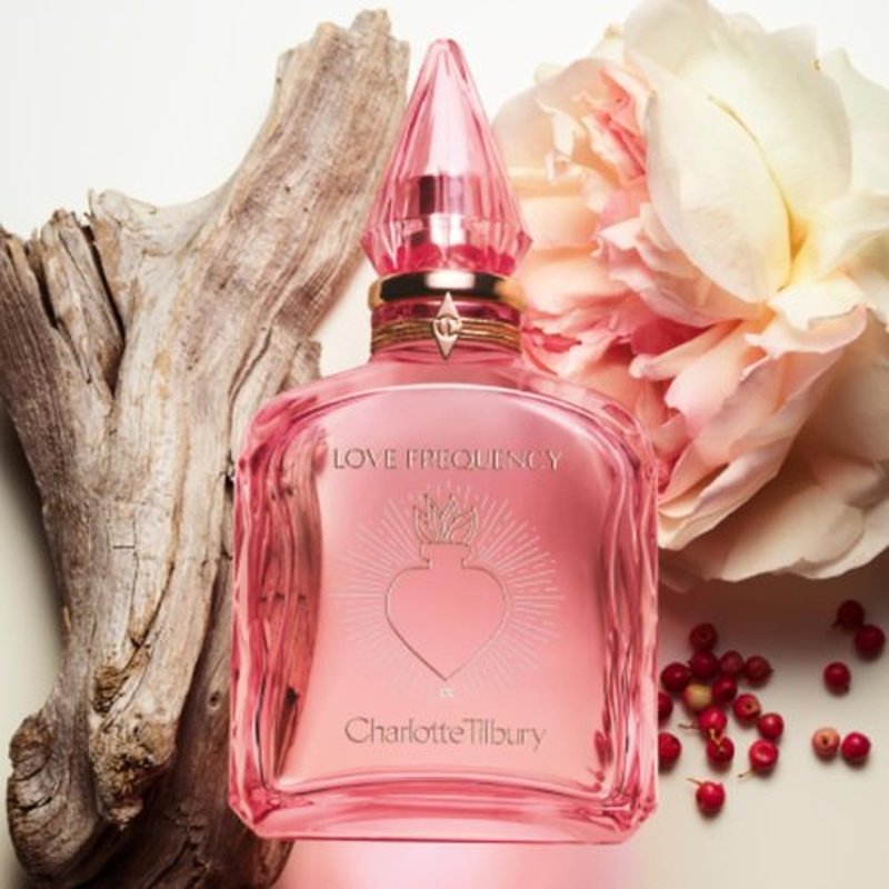 Charlotte Tilbury Love Frequency Eau De Parfum - Pheromone-Infused Floral Fragrance - Long-Lasting with Patchouli, Musk & Rose Notes