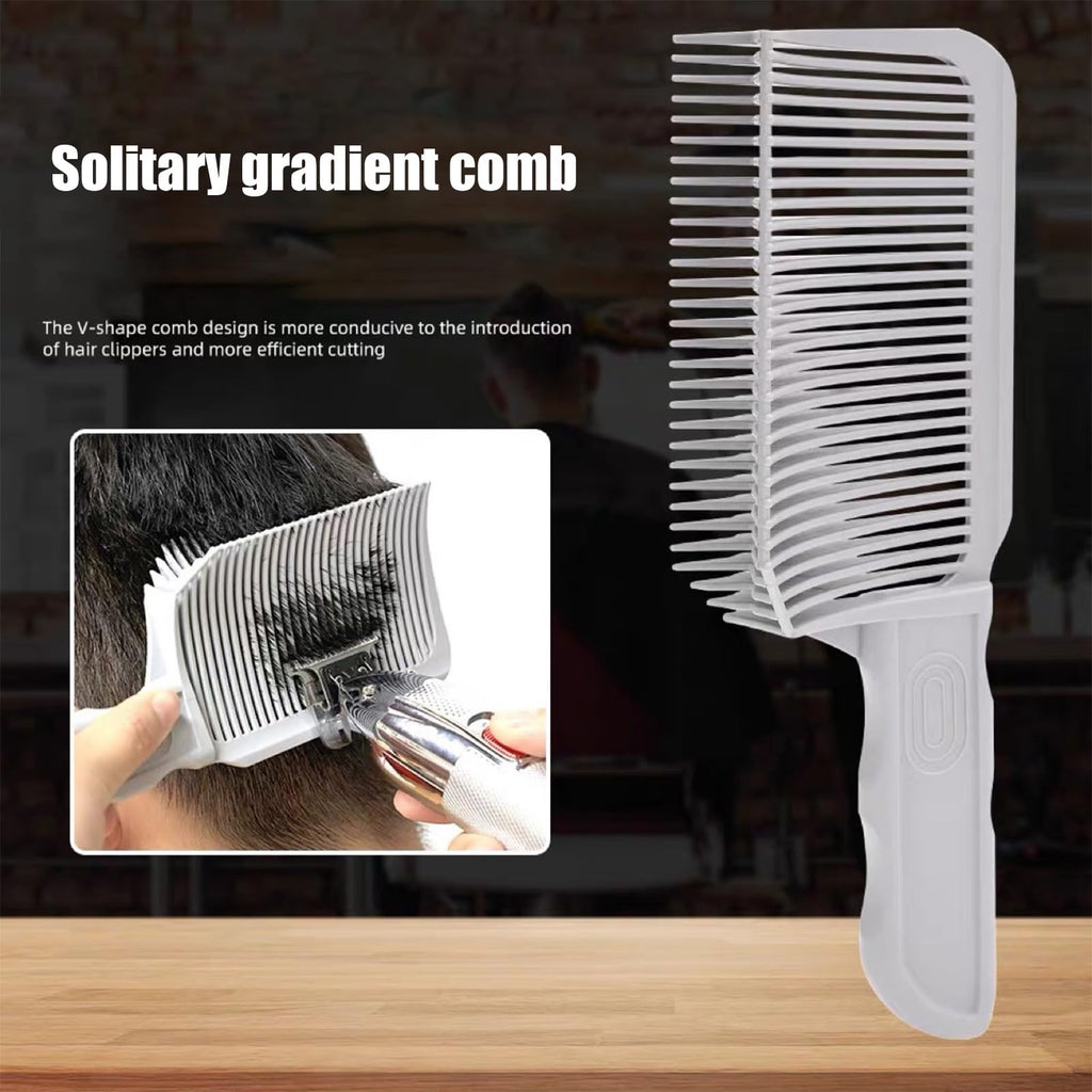 2Pcs Barber Fade Combs Ergonomic Flat Top Combs Gradienter Precise Hairdressing Tool For Precise Haircuts And Styling