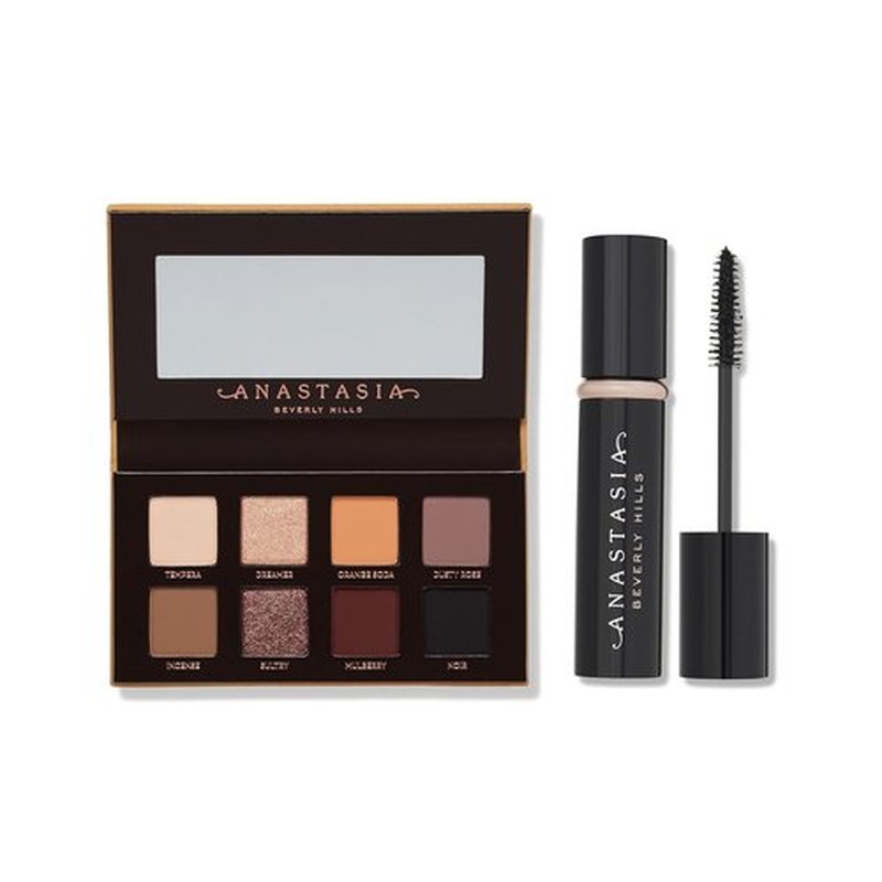 Anastasia Beverly Hills - Soft Glam II Mini Eye Shadow Palette & Mini Lash Sculpt Mascara - Perfect for On-the-Go Glam