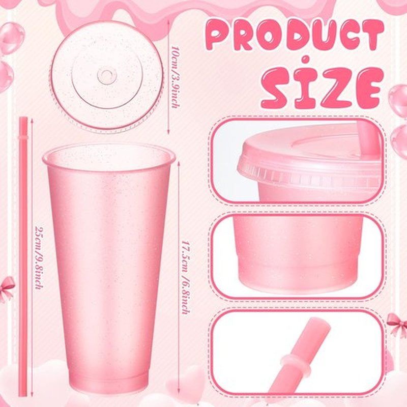 Hoteam 24 Pcs Spa Party Supplies for Women Sleepover Slumber Party Favors Include 6 Pink Spa Headband 6 Velvet Scrunchies 6 Eye Mask 6 Pink Plastic Cups Tumbler Valentine Galentine Gift for Beauty