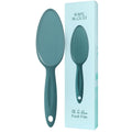 Bare August Glass Foot File Callus Remover for Feet with Handle | Heel Scraper & Foot Scrubber in Shower for Dead & Cracked Skin | Pedicure Foot Buffer & Foot Callus Remover Tool for Soft Feet (Teal)