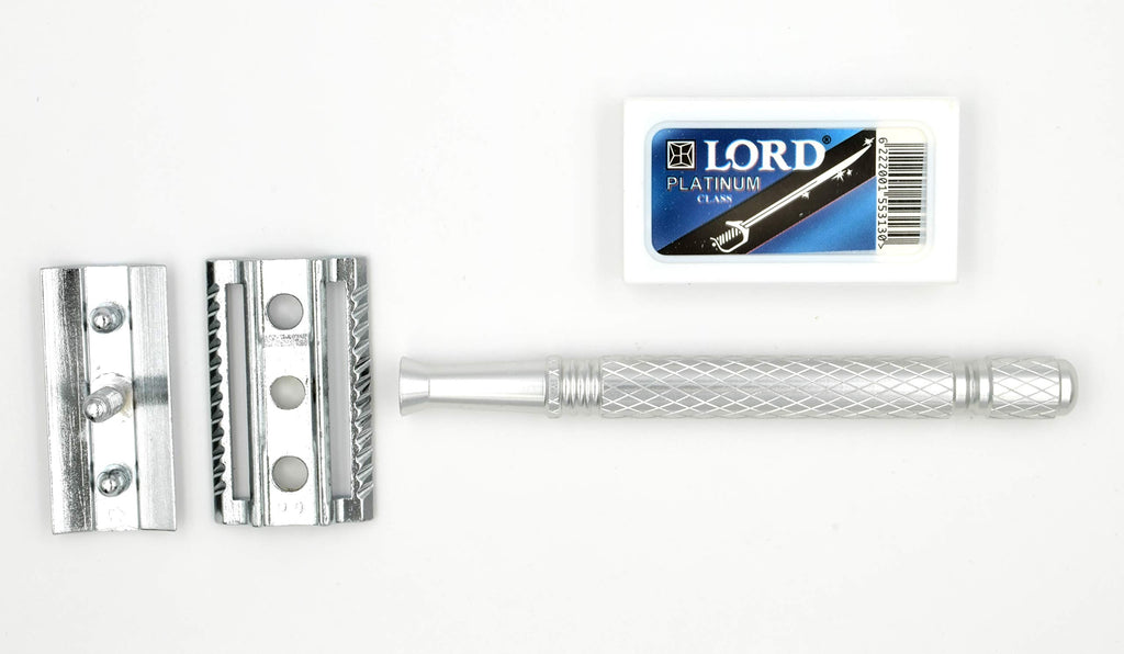 Lord double edge razor L 125 with 5 blades