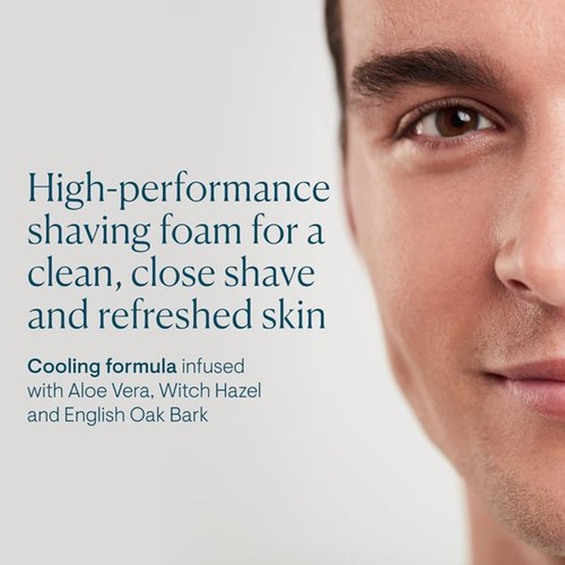 ELEMIS Ice Cool Foaming Shave Gel for Men - Refreshing Shave Experience | 6.7 Fl Oz