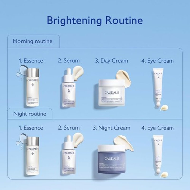 Caudalie Vinoperfect Night Cream - Dark Spot Brightening & Glycolic Formula | Refillable 50 mL