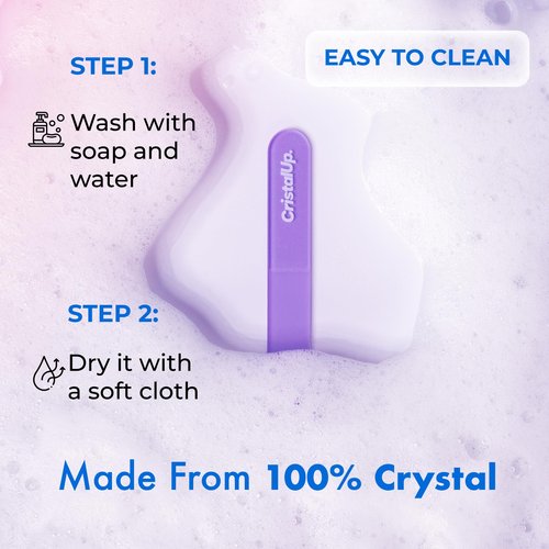 Crystal Nail File 5.3in, Glass File Durable, Perfect for Home, Office and On The Go, Elegant Design for Professional Manicure and Pedicure Results