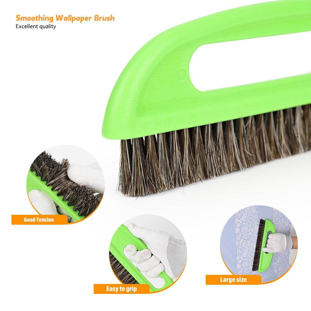 EHDIS Wallpaper Smoothing Tool,Peel and Stick Contact Paper Tool Kit Wallpaper Smoothing Squeegee Wallpaper Paste,Razor Scraper Tool for Wallpaper Peeling, Vinyl Backsplash Window Film Installing