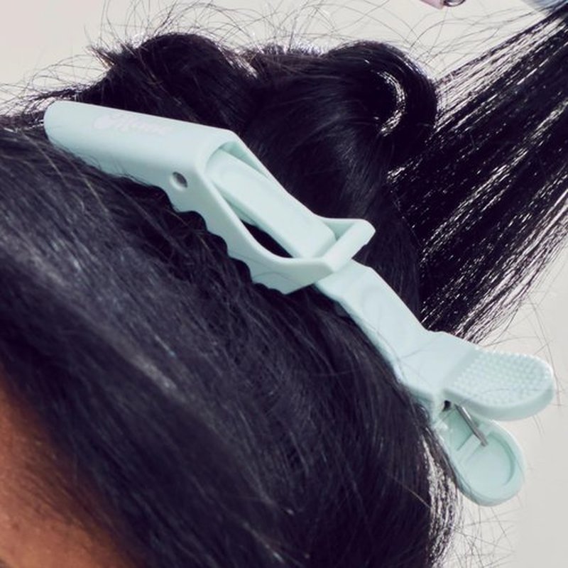 Mane All Grip No Slip Hair Sectioning Clips - Alligator Hair Clips for Styling, Blow-Drying, Curling & Flat-Ironing - Stocking Stuffers for Teen Girls & Adults (4 Count)