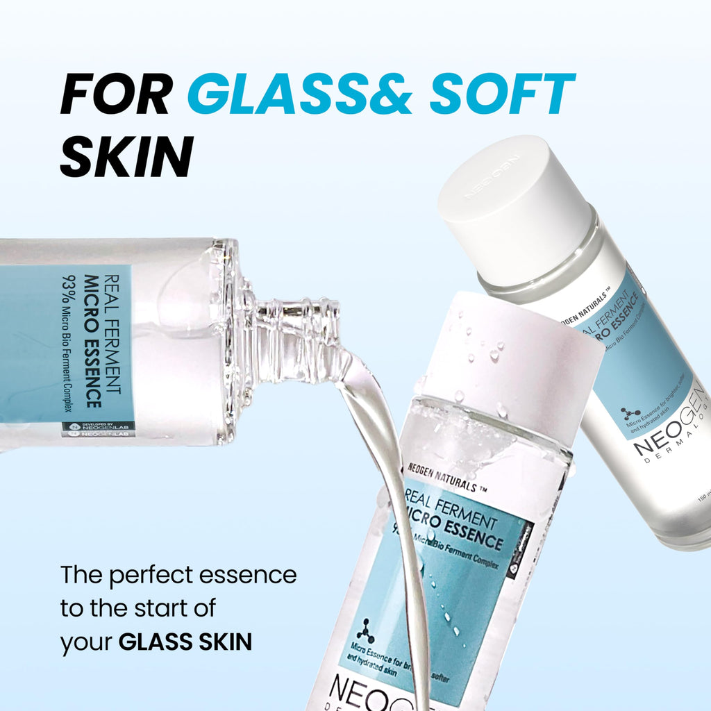 Neogen DERMALOGY Real Ferment Micro Mist - Naturally Fermented Rice Ingredients & Hyaluronic Acid for Hydrated, Brightened and Healthy Skin (Micro Mist 3.89 Fl Oz (115ml))
