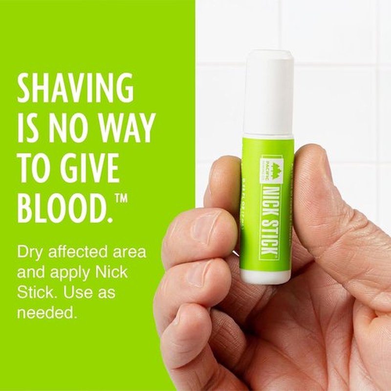 Pacific Shaving Company Nick Stick - Essential Liquid Roll-On for Nicks - Dries Clear with Vitamin E & Aloe Vera (0.25 Oz, 2 Pack)