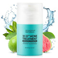 Salicylic Acid Acne Spot Treatment: Cystic Hormonal Pimple Cream for Stubborn Zits, Blemish Breakout & Post-Acne Scars - Face, Body & Back, Teens-Adults, 1.8 oz