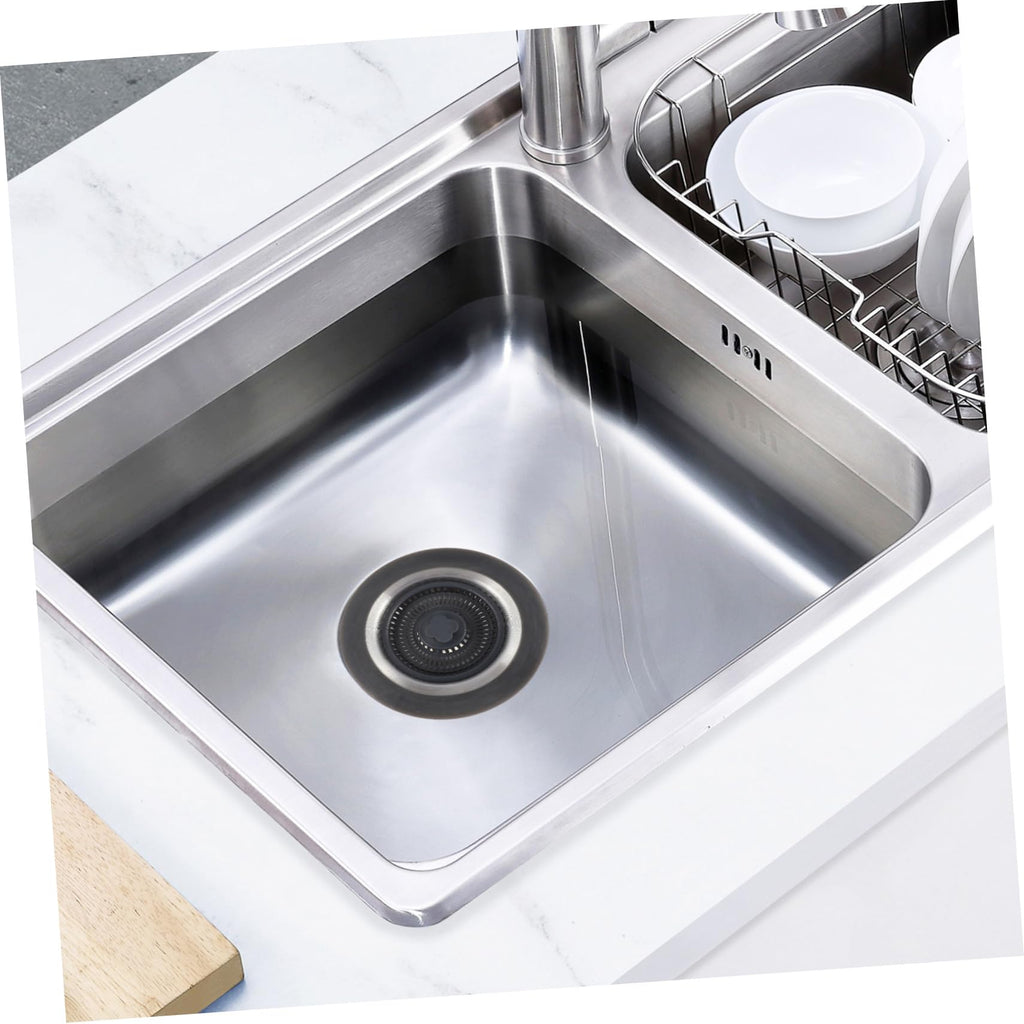 Uonlytech 3-in-1 Kitchen Sink Drain Strainer and Stopper Stainless Steel Basket Strainer with Handle Anti-Clogging for 1/2 Inch Drain