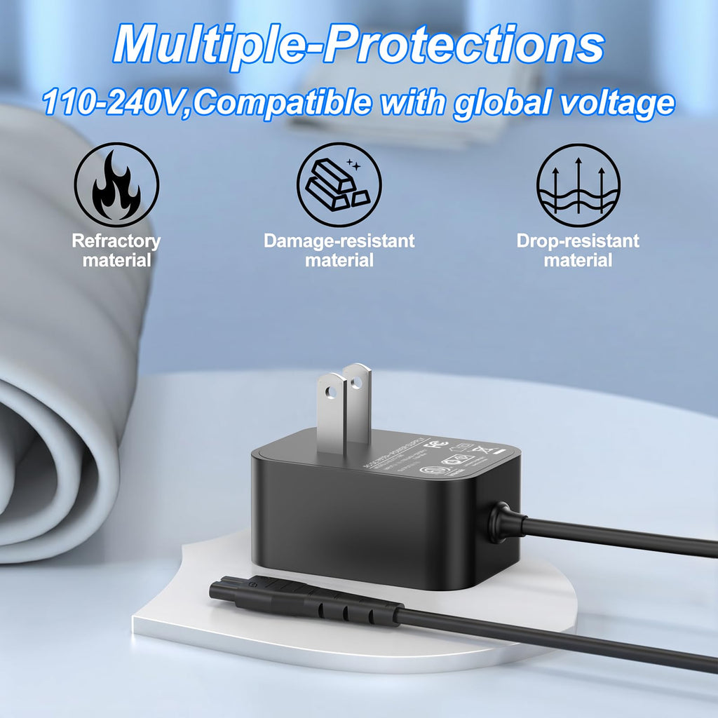 Charger Compatible with Remington Shaver Charger PA-0510N, 5V for HC5870 HC4250 PF7500 PF7600 PG6250 PG6255 PG6170 PG6171 XR7000 XF8550 XF8700 XR1400 XR1430 HC5950
