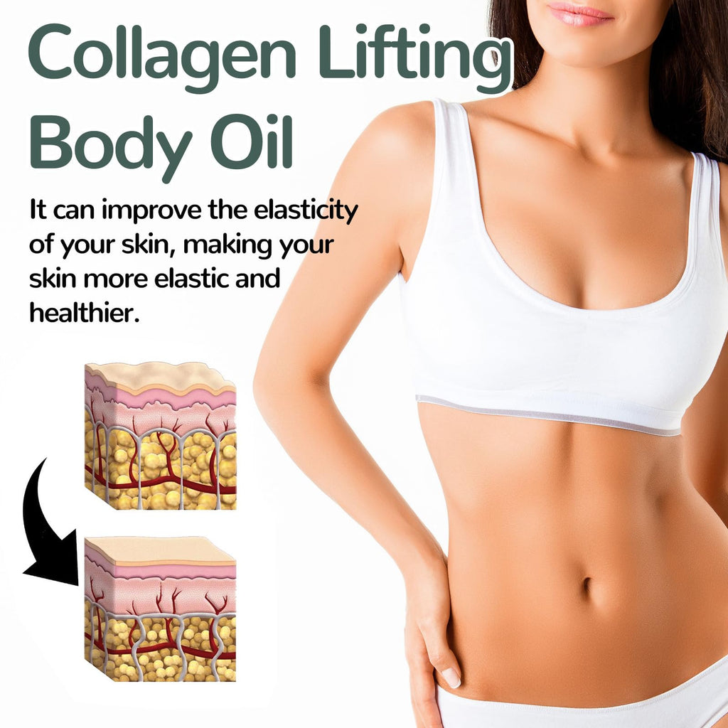 Vitacamy Collagen Lifting Body Oil，Collagen Oil for Skin Tightening