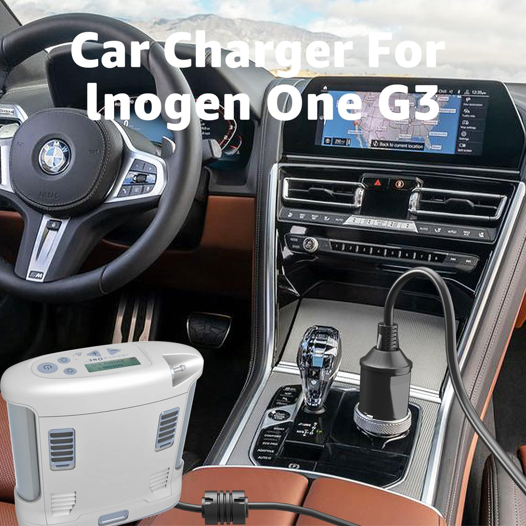 Norward Compatible with Inogen One g2 g3 g4 g5 Car Charger for Inogen One G5 Accessories Power Cord Replace BA-306 BA-301 BA-302 BA-303 Portable Oxygen Concentrator