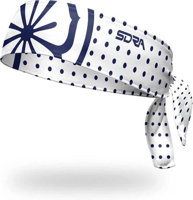 Suddora Daniel-San Lotus Headband - Lightweight, Breathable Tie Style for Karate, Running & Cosplay