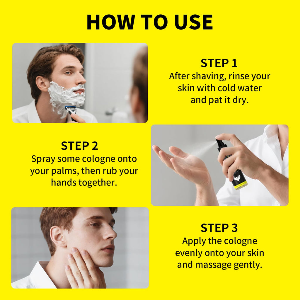 SEVICH Aftershave for Men,Soothing Spray with Aloe Vera & Oat Extract,Refreshing Scent,Relieves Razor Burn & Irritation,100ml