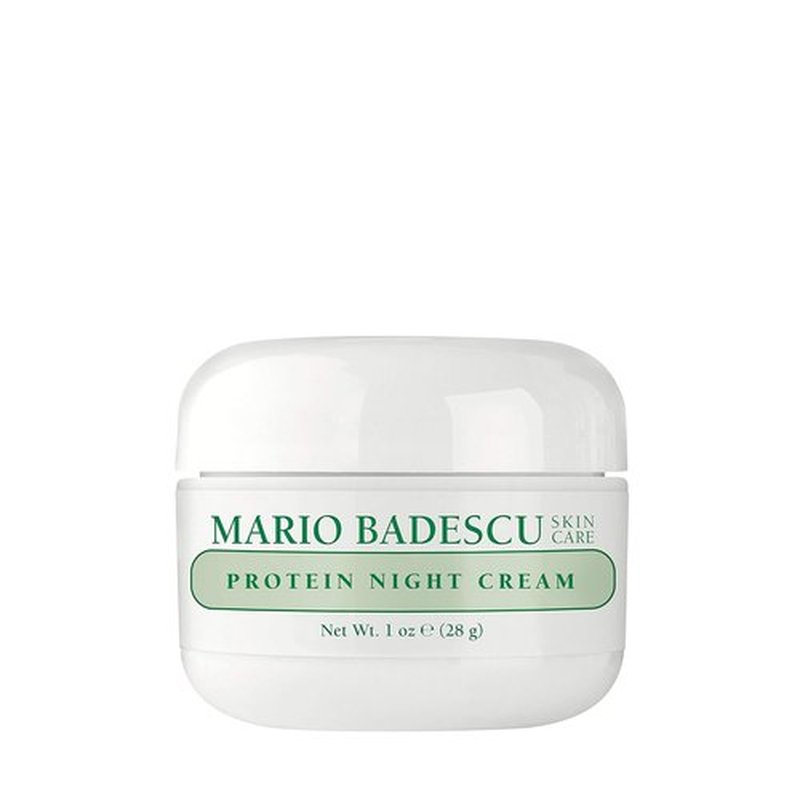 Mario Badescu Protein Night Cream - Anti-Aging Face Moisturizer with Peptides & Vitamins A & E | 1 OZ