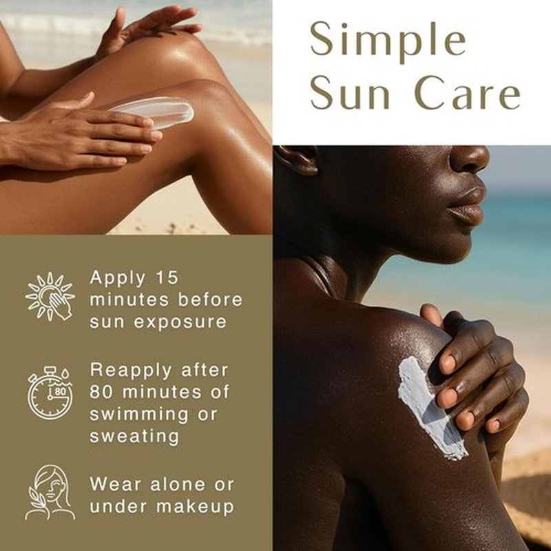 Black Girl Sunscreen SPF 30 - Moisturizing Sun Protection for Face & Body, Ultra Sheer, Travel Size - 2 fl oz