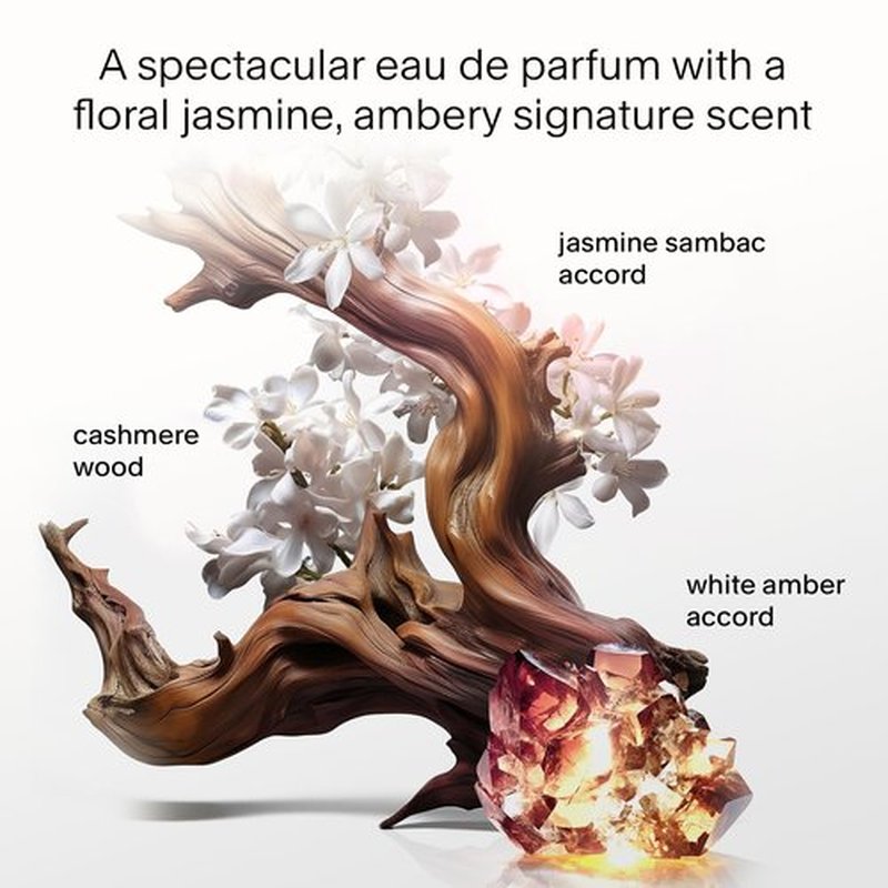 MUGLER Alien Eau de Parfum - Women's Floral & Woody Perfume - Jasmine, Wood, Amber - Long-Lasting Fragrance