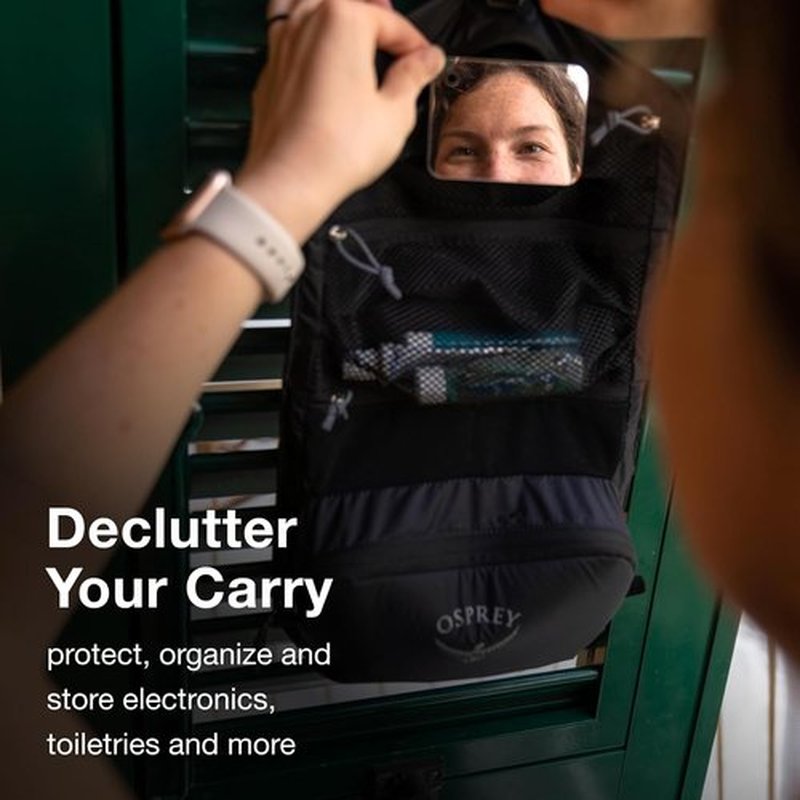 Osprey Ultralight Packing Organizer - Compact Travel Solution in Black for Efficient Packing