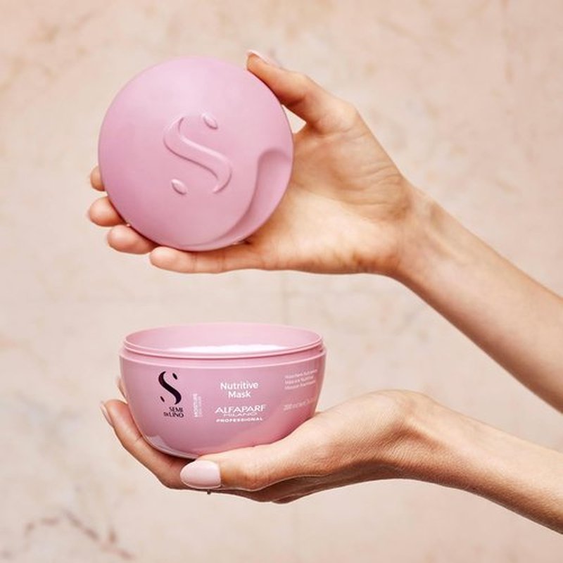 Alfaparf Milano Moisture Nutritive Mask for Dry Hair - Color Safe, Sulfate & Paraben Free | Salon Quality