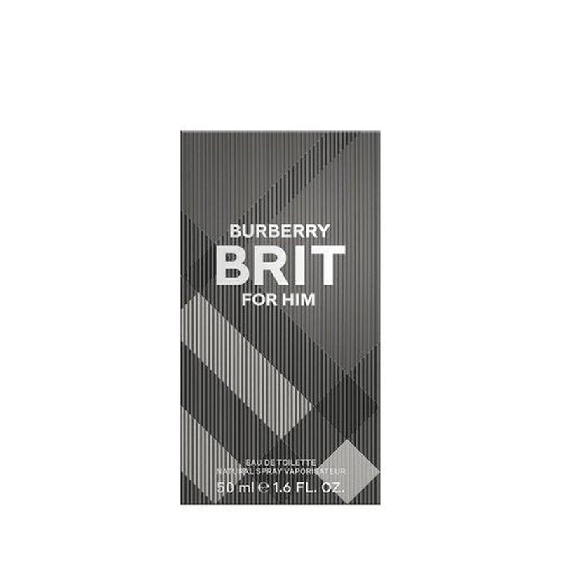 Burberry Brit Eau de Toilette - Woody Men's Cologne with Cedarwood & Tonka Bean - Long Lasting Fragrance