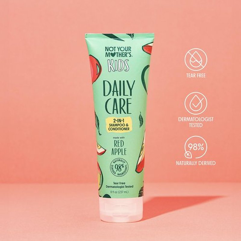 Not Your Mother's Kids Daily Care 2-In-1 Shampoo & Conditioner and 3-In-1 Detangler (2-Pack) - Hair Products for Kids - Ideal for All Hair Types