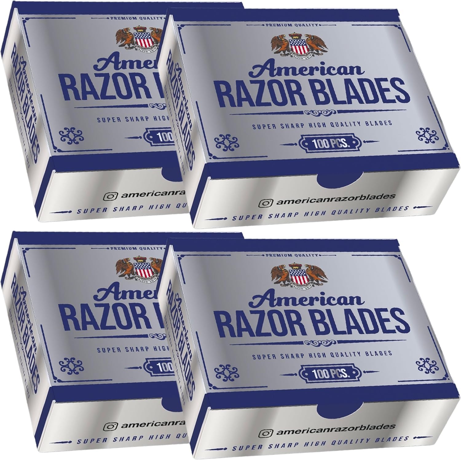 American Razor Blades from The Shave Factory - Single Edge Razor Blades (4)