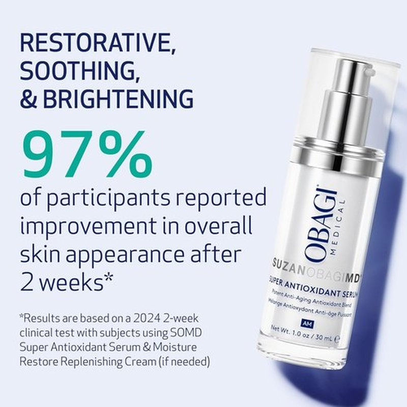 SUZANOBAGIMD Super Antioxidant Serum - Reduces Fine Lines & Wrinkles, Brightens Skin Tone - 1 oz