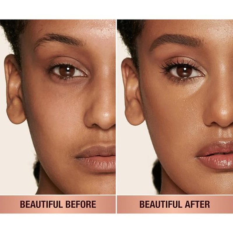 Charlotte Tilbury Beautiful Skin Concealer - Hydrating Under Eye Concealer for Dark Circles | Medium-Buildable Coverage, Radiant Finish