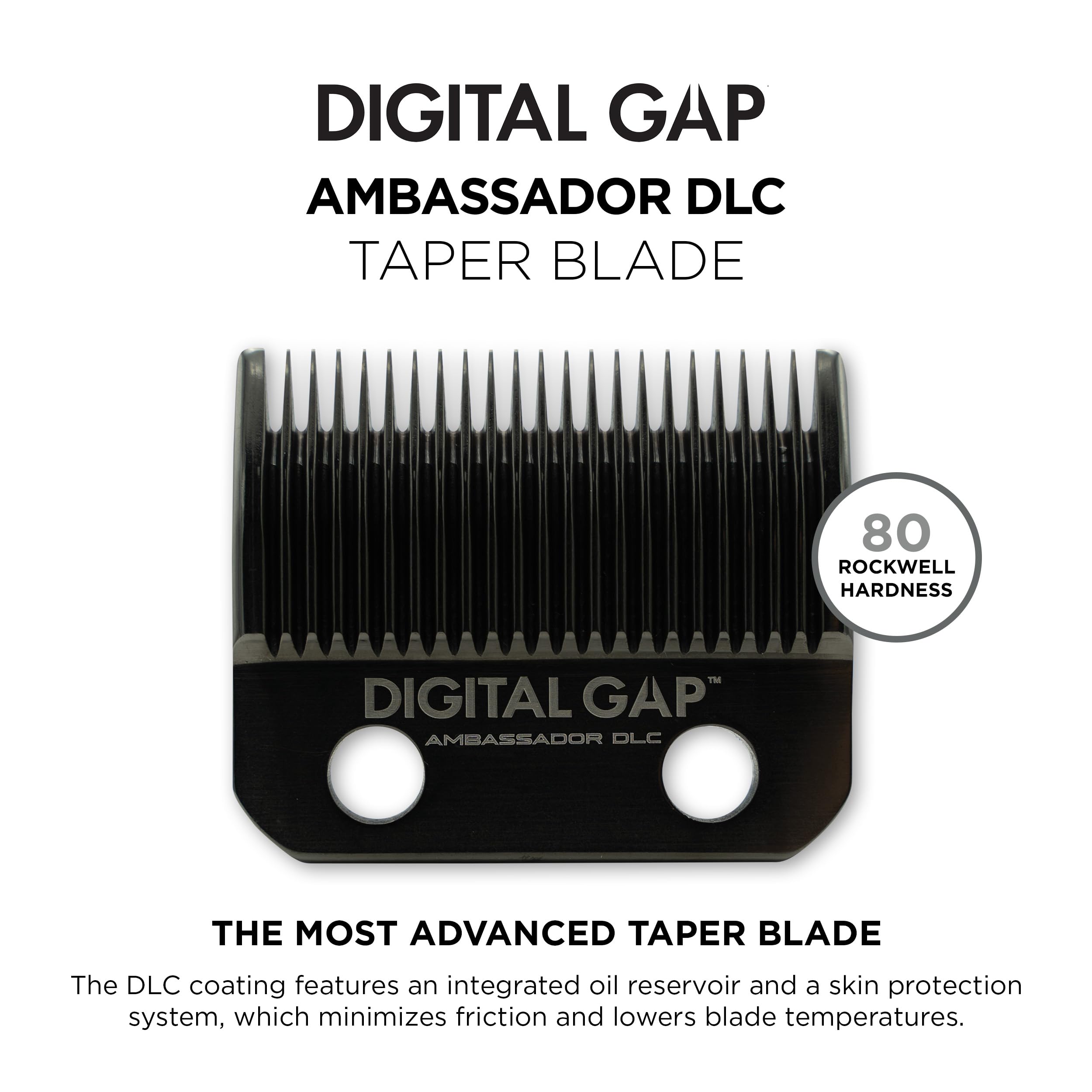 COCCO DLC Taper Clipper Blade for Veloce & Hyper Veloce Clippers