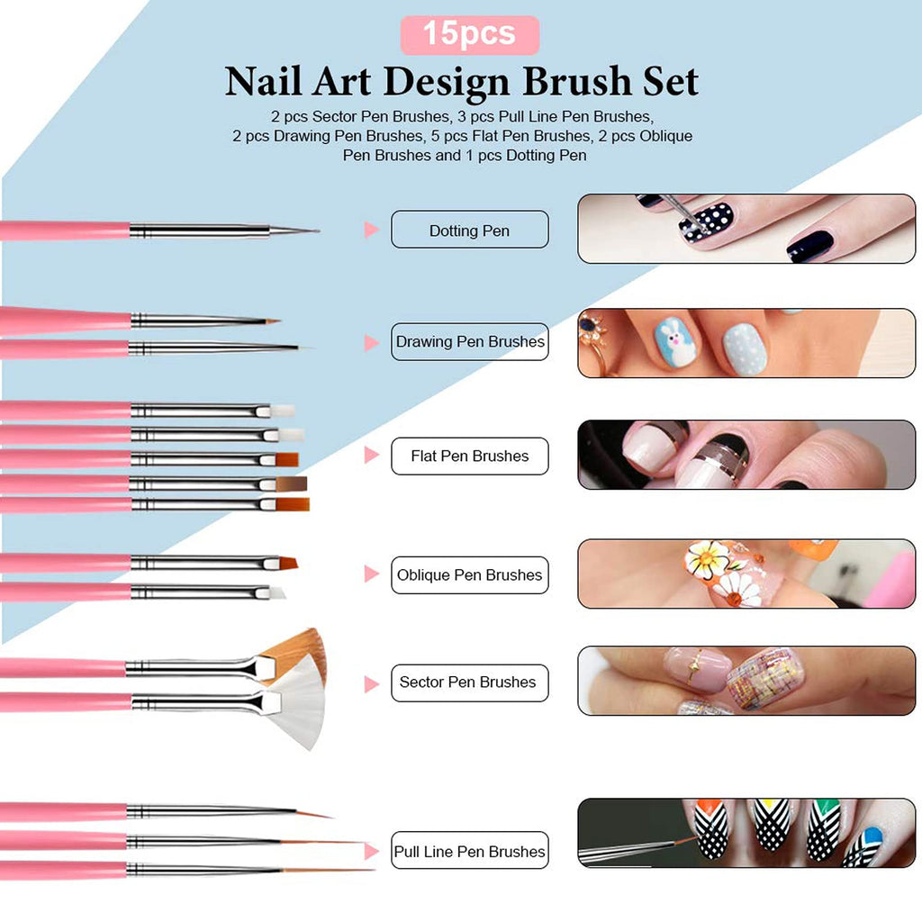 Upgrad 116 PCS Portable Electric Nail Drill Polish File Kit with 120W UV LED Nail Lamp Gel Manicure Dryer Lamp,Acrylic Nails Gel Polishing Shape Tools Supplies Set,Manicure Pedicure Nail Files DIY